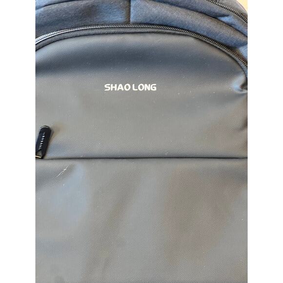 Shao Long Brand Black Padded 21L School Backpack - Picture 3 of 5